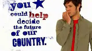 Rare Adam Brody Voting Commercial Clip!