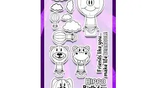 The latest Brutus Monroe Clear Stamps are now available from Anna's Craft Cupboard.