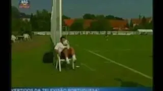 Cristiano Ronaldo on training with his father 'Luis Figo'