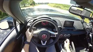 Behind the Wheel of a Modified Fiat 124 Spider!