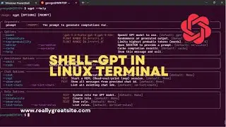 How to Install Shell-GPT in Ubuntu Linux Terminal (ChatGPT)