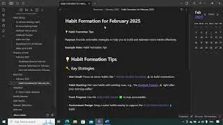 How to use Resources Folder in Micro Habits in Obsidian.