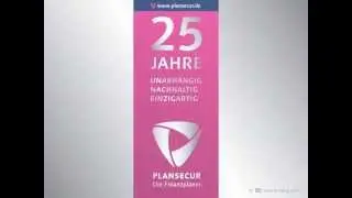 Jubil&auml;umsvideo &bdquo;25 Jahre Plansecur &ndash; Gemeinsam&ldquo;
