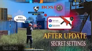 Switch Access & TalkBack Settings Free Fire || 0% Recoil 95% Headshots || Brazil Settings 2026⚙️