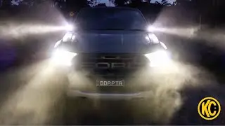 RANGER RAPTOR OFF-ROAD LIGHTING INSTALL, 4WD LED SHOULDER LIGHTING. KC HILITES.