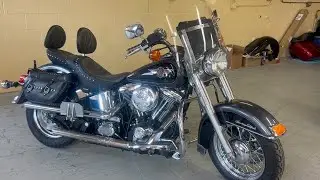 1995 HARLEY DAVIDSON HERITAGE SOFTAIL NOSTALGIA FLSTN Aurora, Bativia, Fox River Grove, Naperville,