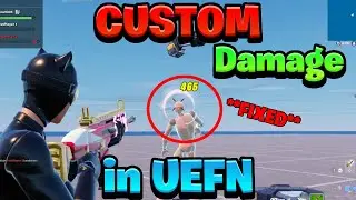 How to get Custom Weapon Damage in Fortnite Creative (UEFN) (fixed, specific weapon)