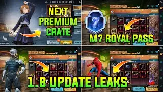 M7 ROYAL PASS REWARDS // PUBG & BGMI 1 TO 50 RP REWARDS // 1.8 UPDATE PUBG