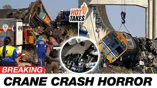 28 people killed in Thailand after a crane falls on a moving  train| hot takes ke