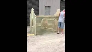 Cubby house easy one minute to assemble