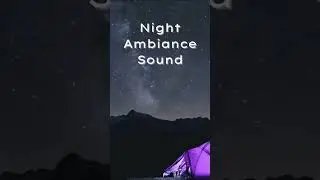 Night Ambiance Sound #nightsound  #shorts