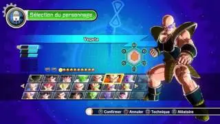 DRAGON BALL XENOVERSE Tous les personnages avec dlc