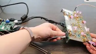 Controlling the X-Microwave Proto Platform with an FPGA using the FMC Bridge Kit