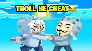 Meowpeo Thử Troll Thanh Ni&ecirc;n D&ugrave;ng Cheat Trong Mini World V&agrave; C&aacute;i Kết