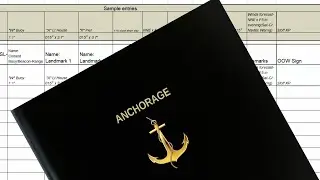 ANCHOR LOG | ANCHOR WATCH RECORD