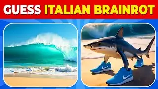 Guess ITALIAN & INDONESIAN Brainrot by SCENE & EMOJI | Tralalero, Ballerina, Tung Tung Sahur + More!