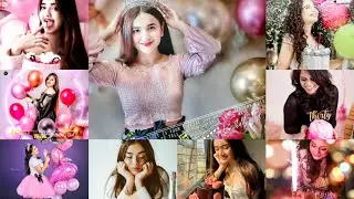 Birthday Photoshoot ideas | Birthday Poses at home | Birthday Photo Poses for girls |