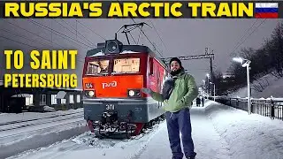 Russia's Arctic Train Journey 🇷🇺| Murmansk to Saint Petersburg 