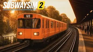 Rush Hour Berlin. Volle Bahn. Ich darf nicht zu spät kommen – SubwaySim 2 #02