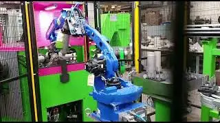 Isola Robotizzata per l&rsquo;asservimento di tranfer
