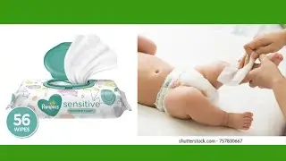 Baby Wipes, Pampers Sensitive Water 2021