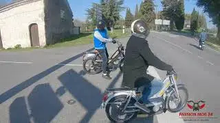 ballade du printemps en mobylette
