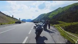 Kawa VN 900, Hahntennjoch-Lechtal, (Tonausfall ab 10ten Minute)