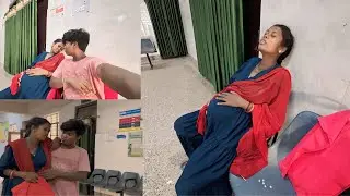 #like Rani ko emergency🚨main hospital, Lana pada😢😭