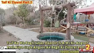 Taif Ka Wo Bagh Jahan Hazoor (S.A.W) Ko Angoor Pesh Kiya Gaya.Angoor Ke Bagh Ki Ziyarat Part.2