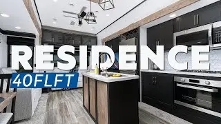 The Brand New 2023 Keystone Residence 40FLFT, A Destination Trailer With Great Utilization of Space!