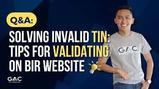 Validating TIN on BIR Website: Simple Fixes & Solutions