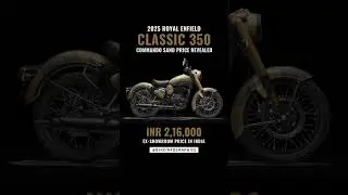 2025 Royal Enfield Classic 350 Commando Sand Price In India 🇮🇳