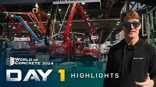 World of Concrete 2024: Day 1 - Highlights