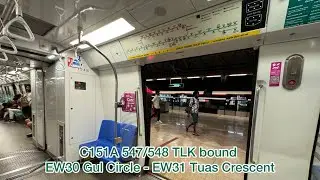 SMRT KSFA 547/548: EW30 Gul Circle - EW31 Tuas Crescent