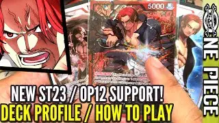 Shanks Deck Profile & How To Play (ST23/OP11/OP12) | One Piece TCG