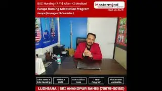 BSc Nursing Program (After +2 Medical), Nursing Adaptation Program 1 Year