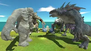 Kaiju Tournament: King Titan Team VS Lotr Troll Team in ARBS