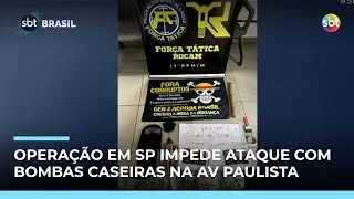 Operação impede ataque terrorista na Avenida Paulista; 12 são investigados | #SBTBrasil