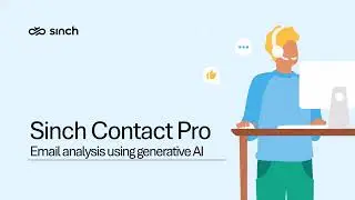 Sinch Contact Pro email analysis using generative AI