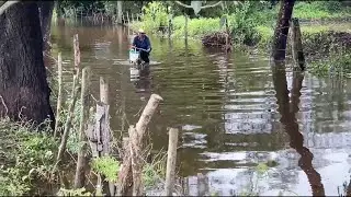 Afectaciones por las lluvias en Puerto Parada