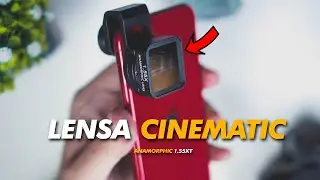 ANAMORPHIC LENS 1.55XT FOR CINEMATIC VIDEO ON ADNROID & iOS