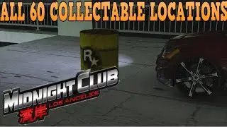 Все 60 мест коллекционирования — Midnight Club Los Angeles