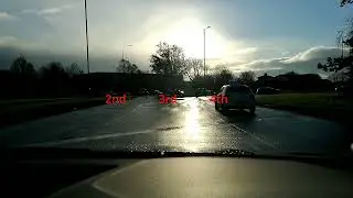 Hull Spiral Roundabout coming from Ennerdale down Sutton Rd back to the test centre