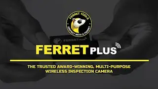 Ferret Plus - Wireless Inspection Camera & Cable Pulling Tool - On-Board Memory & Voltage Detector