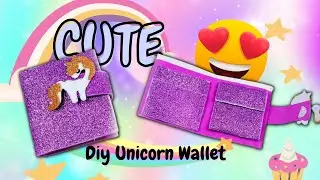 Diy Cute Unicorn Wallet | Diy Wallet craft ideas for kids