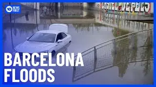Spain Death Toll Rises As Barcelona Faces Red Alert For More Torrential Rain | 10 News First