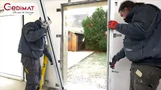 Poser une porte fenêtre - Ma maison de A à Z