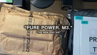 iPad Air M3 Unboxing | Clean, Minimal & Powerful (2025)