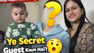 Aaj Ghar Pe Achanak Kaun Milne Aa Gaya? 😲❤️ |Family vlog @PoojaKapilNehra 