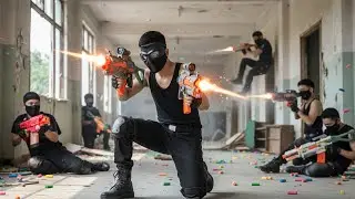 LTT Game Nerf Guns :  SEAL X Warriors Epic Blaster Force vs. Cunning Crime Syndicate!